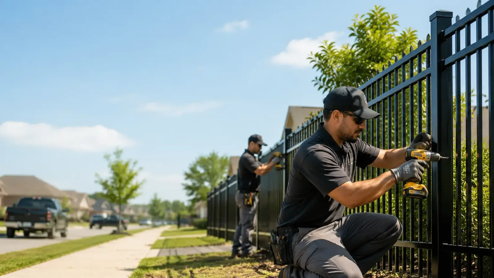 Metal Fence Installation in Burket, IN